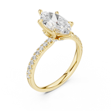 Ladies Ring DDLR-1012@7 - Yellow Gold - Image