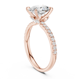 Ladies Ring DDLR-1013@7 - Rose Gold - Image