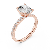 Ladies Ring DDLR-1013@7 - Rose Gold - Image
