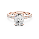 Ladies Ring DDLR-1013@7 - Rose Gold - Image