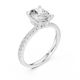 Ladies Ring DDLR-1013@7 - White Gold - Image