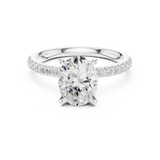 Ladies Ring DDLR-1013@7 - White Gold - Image