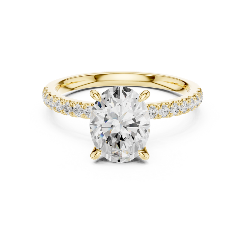 Ladies Ring DDLR-1013@7 - Yellow Gold - Image