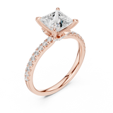 Ladies Ring DDLR-1014@7 - Rose Gold - Image