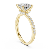 Ladies Ring DDLR-1014@7 - Yellow Gold - Image