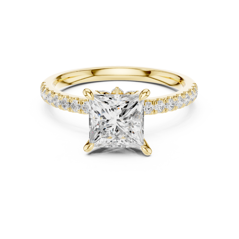 Ladies Ring DDLR-1014@7 - Yellow Gold - Image