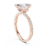 Ladies Ring DDLR-1015@7 - Rose Gold - Image