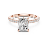 Ladies Ring DDLR-1015@7 - Rose Gold - Image