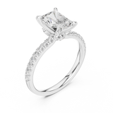 Ladies Ring DDLR-1015@7 - White Gold - Image