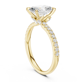 Ladies Ring DDLR-1015@7 - Yellow Gold - Image