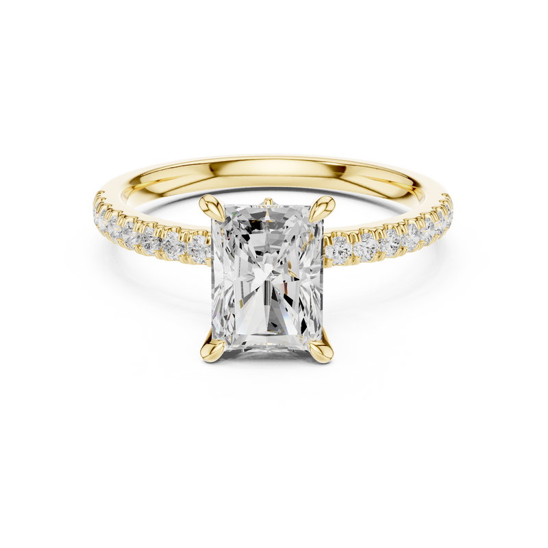 Ladies Ring DDLR-1015@7 - Yellow Gold - Image