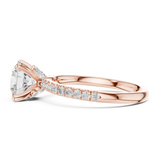 Ladies Ring DDLR-1016@7 - Rose Gold - Image