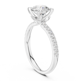 Ladies Ring DDLR-1016@7 - White Gold - Image