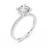 Ladies Ring DDLR-1016@7 - White Gold - Image