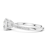 Ladies Ring DDLR-1016@7 - White Gold - Image