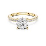 Ladies Ring DDLR-1016@7 - Yellow Gold - Image