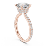 Ladies Ring DDLR-1017@7 - Rose Gold - Image