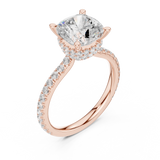 Ladies Ring DDLR-1017@7 - Rose Gold - Image