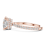 Ladies Ring DDLR-1017@7 - Rose Gold - Image