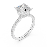 Ladies Ring DDLR-1017@7 - White Gold - Image