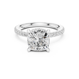 Ladies Ring DDLR-1017@7 - White Gold - Image