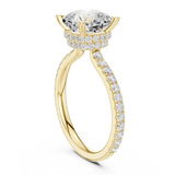 Ladies Ring DDLR-1017@7 - Yellow Gold - Image