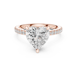 Ladies Ring DDLR-1018@7 - Rose Gold - Image