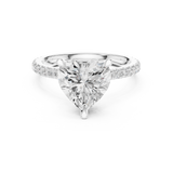 Ladies Ring DDLR-1018@7 - White Gold - Image