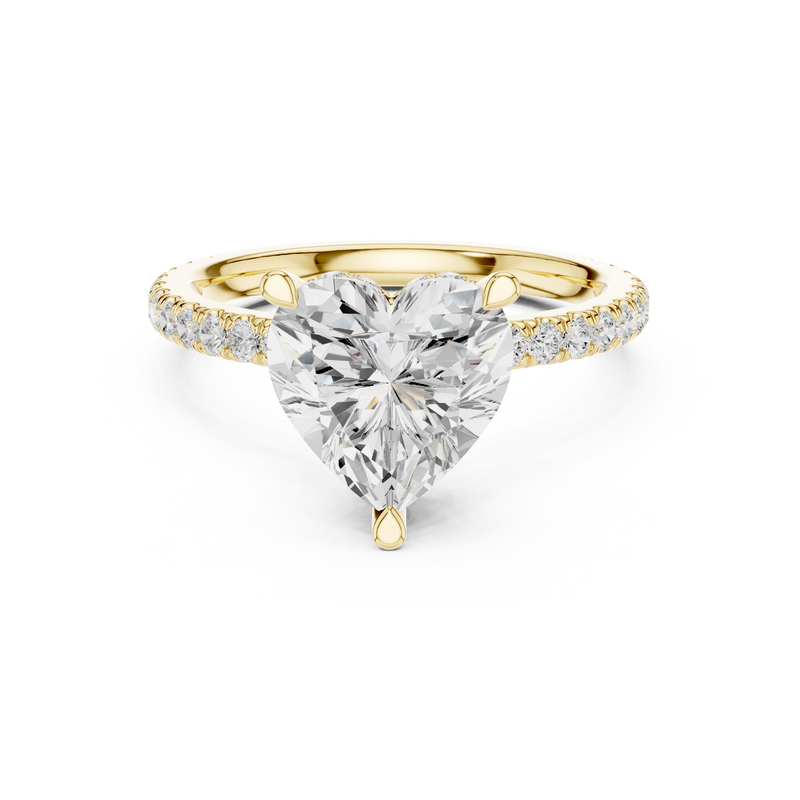 Ladies Ring DDLR-1018@7 - Yellow Gold - Image
