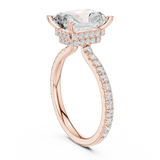 Ladies Ring DDLR-1019@7 - Rose Gold - Image