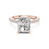 Ladies Ring DDLR-1019@7 - Rose Gold - Image
