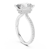 Ladies Ring DDLR-1019@7 - White Gold - Image