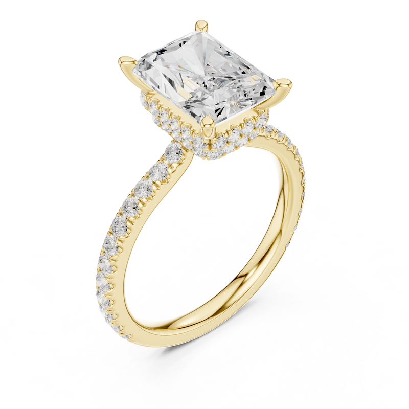 Ladies Ring DDLR-1019@7 - Yellow Gold - Image