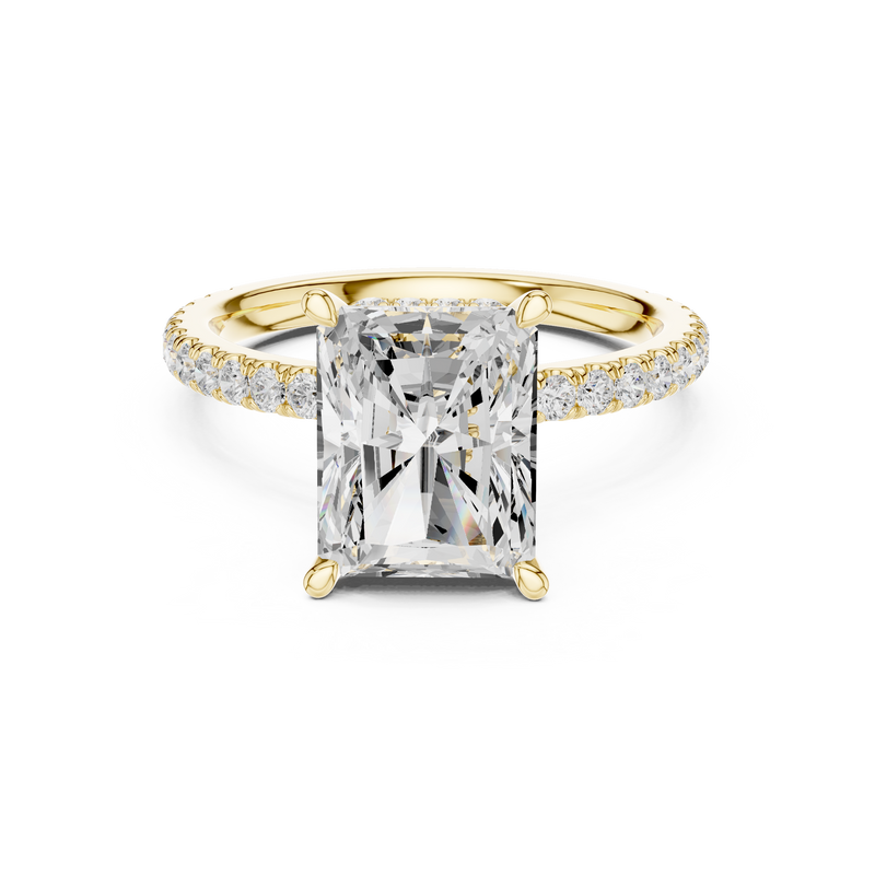 Ladies Ring DDLR-1019@7 - Yellow Gold - Image