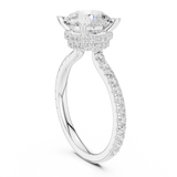 Ladies Ring DDLR-1020@7 - White Gold - Image