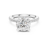 Ladies Ring DDLR-1020@7 - White Gold - Image