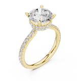 Ladies Ring DDLR-1020@7 - Yellow Gold - Image