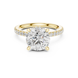 Ladies Ring DDLR-1020@7 - Yellow Gold - Image