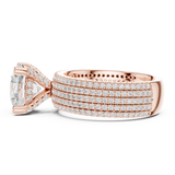 Ladies Ring DDLR-1021@7 - Rose Gold - Image