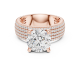 Ladies Ring DDLR-1021@7 - Rose Gold - Image