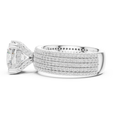 Ladies Ring DDLR-1021@7 - White Gold - Image