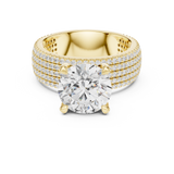 Ladies Ring DDLR-1021@7 - Yellow Gold - Image