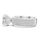 Ladies Ring DDLR-1022@7 - White Gold - Image