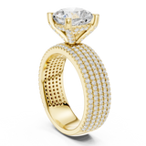 Ladies Ring DDLR-1022@7 - Yellow Gold - Image