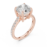 Ladies Ring DDLR-1023@7 - Rose Gold - Image