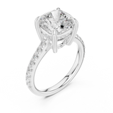 Ladies Ring DDLR-1023@7 - White Gold - Image