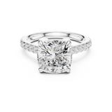 Ladies Ring DDLR-1023@7 - White Gold - Image