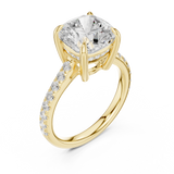 Ladies Ring DDLR-1023@7 - Yellow Gold - Image