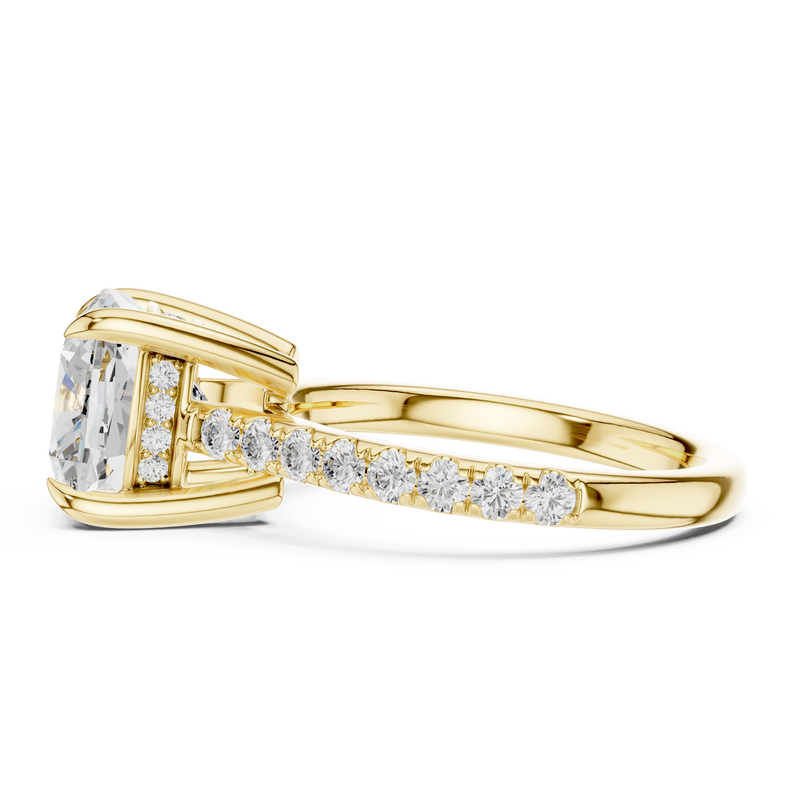Ladies Ring DDLR-1023@7 - Yellow Gold - Image