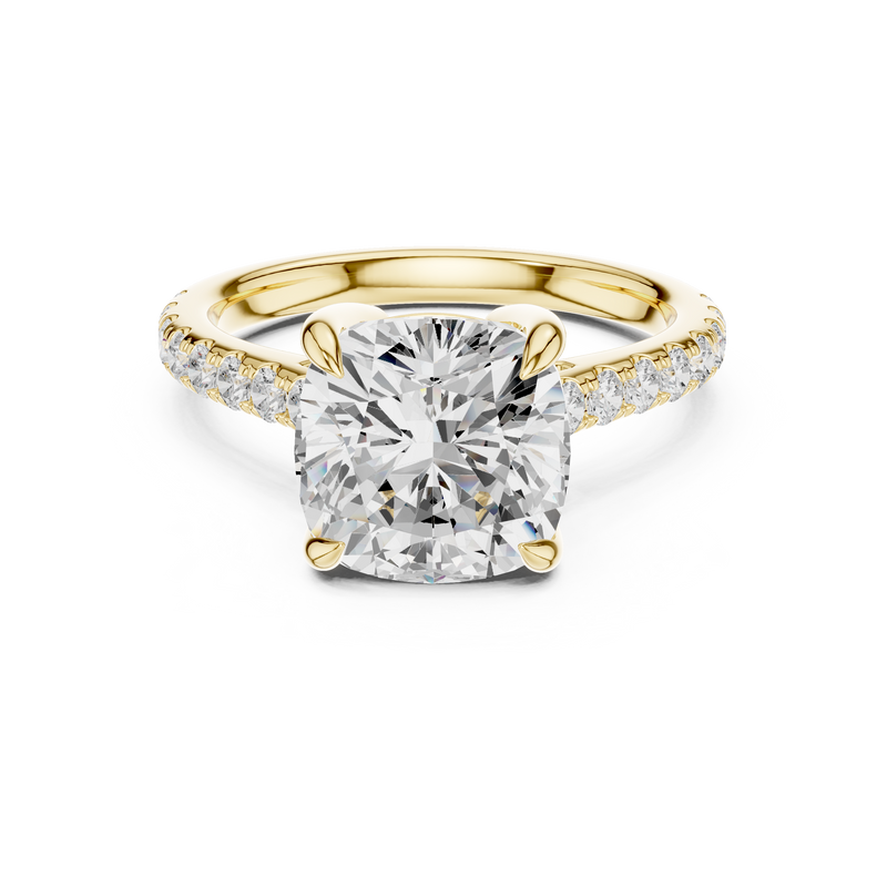 Ladies Ring DDLR-1023@7 - Yellow Gold - Image